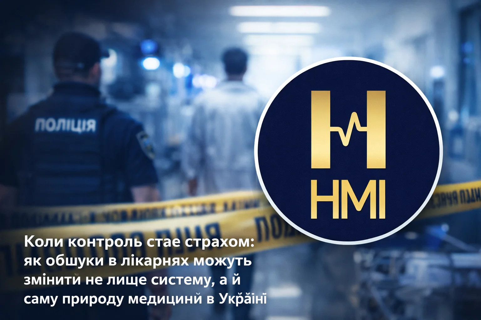 Коли контроль стає страхом: як обшуки в лікарнях можуть змінити не лише систему, а й саму природу медицини в Україні